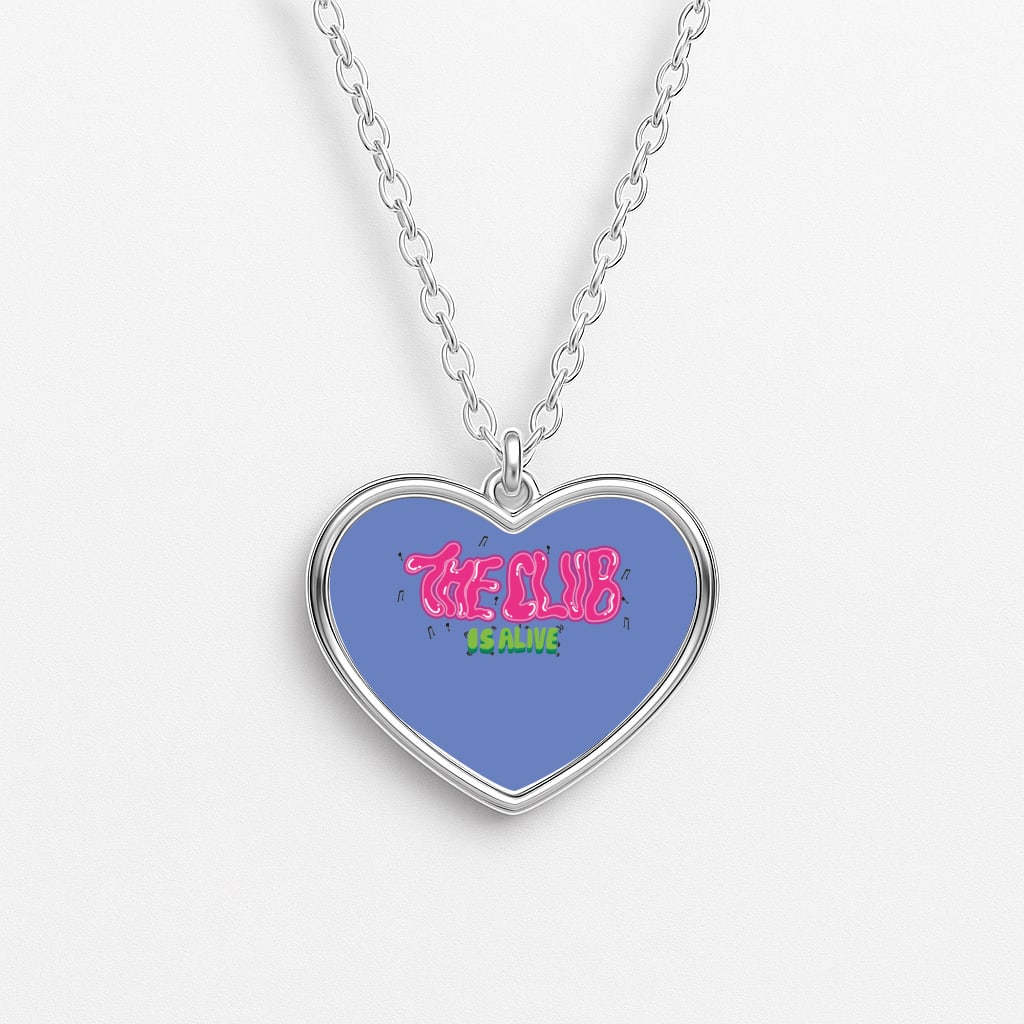 The club is alive Heart Necklace