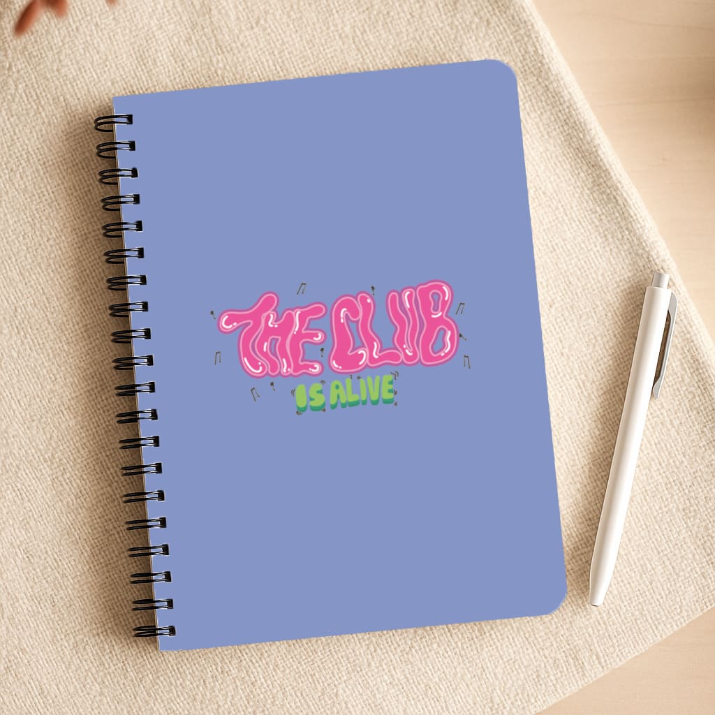 The club is alive Notepad