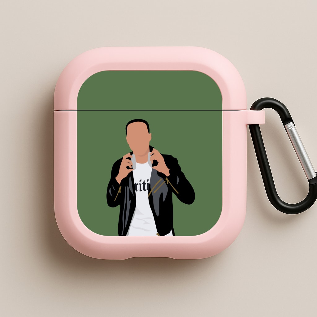 Marvin Humes Pink AirPods Case