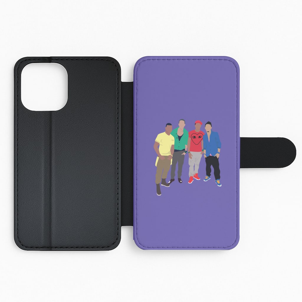 Members Purple Flip Phone Case