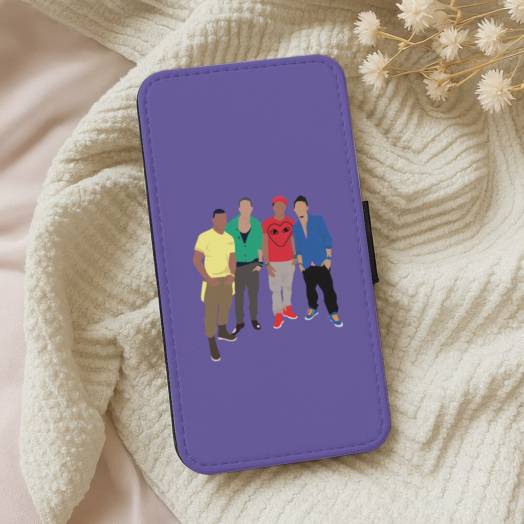 Members Purple Wallet Phone Case