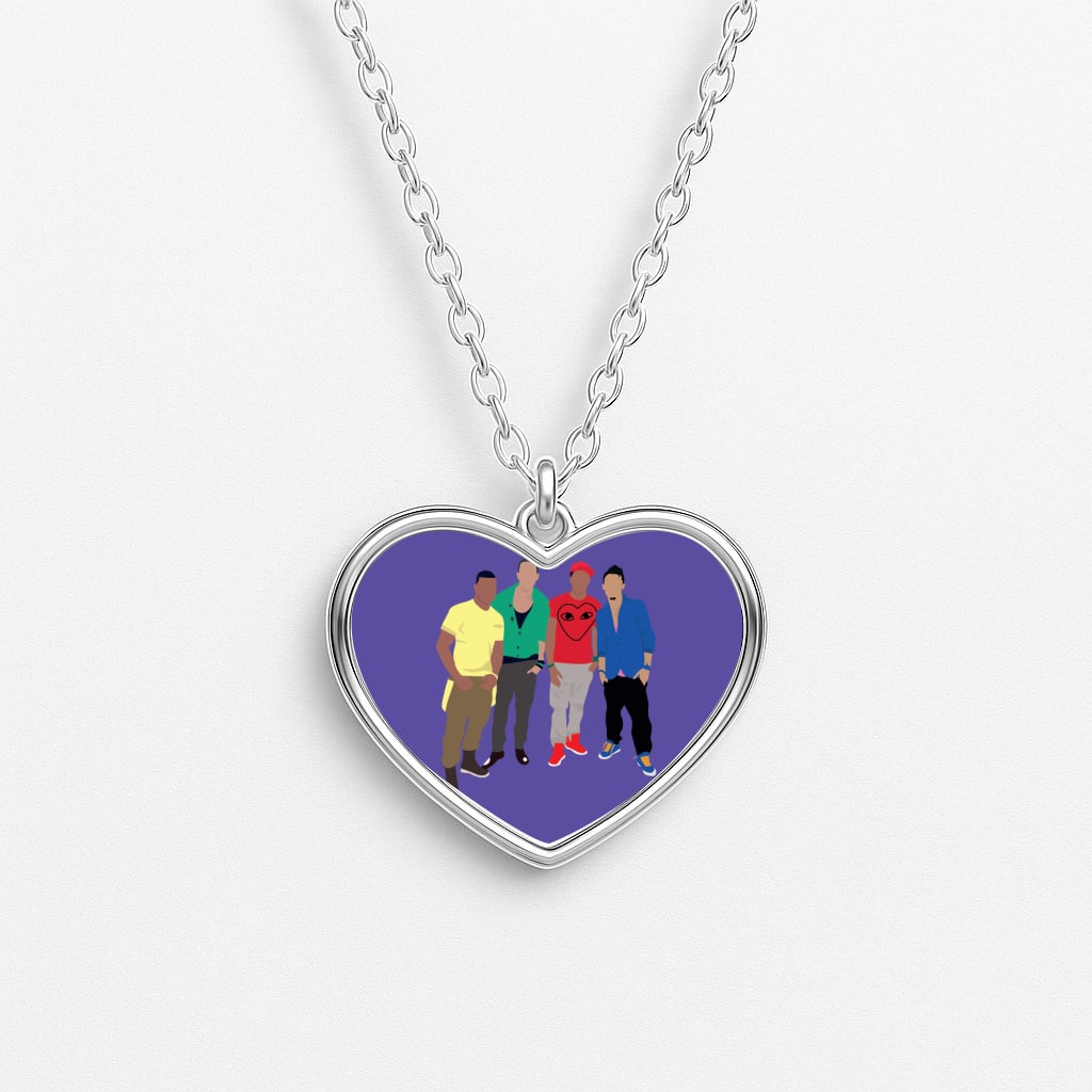 Members Purple Heart Necklace