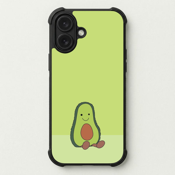 Avocado - Plushy Phone Case — Bumper case