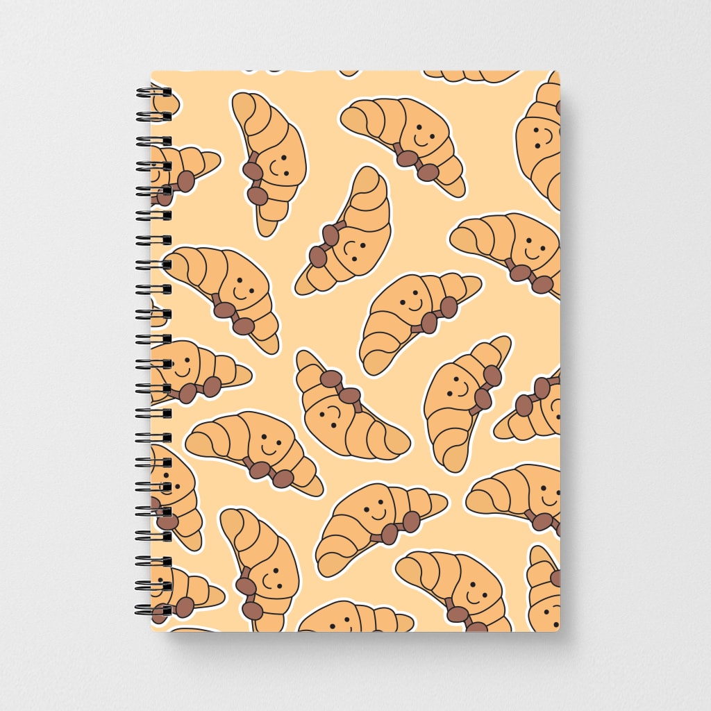 Croissant - Plushy Notebook