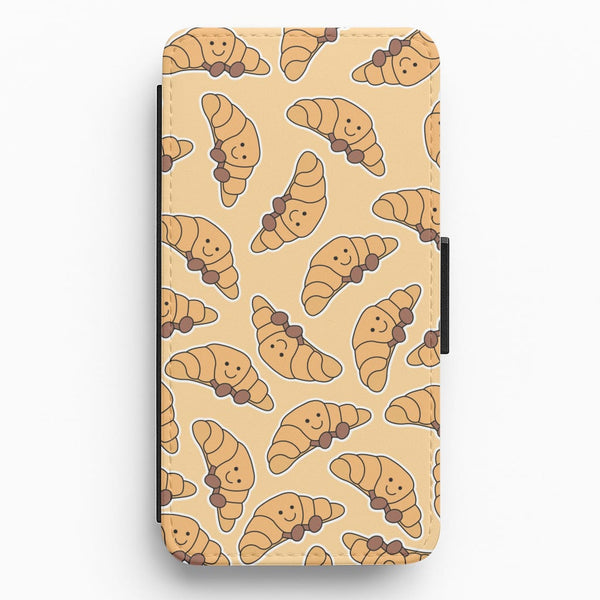 Croissant - Plushy Flip / Wallet Phone Case