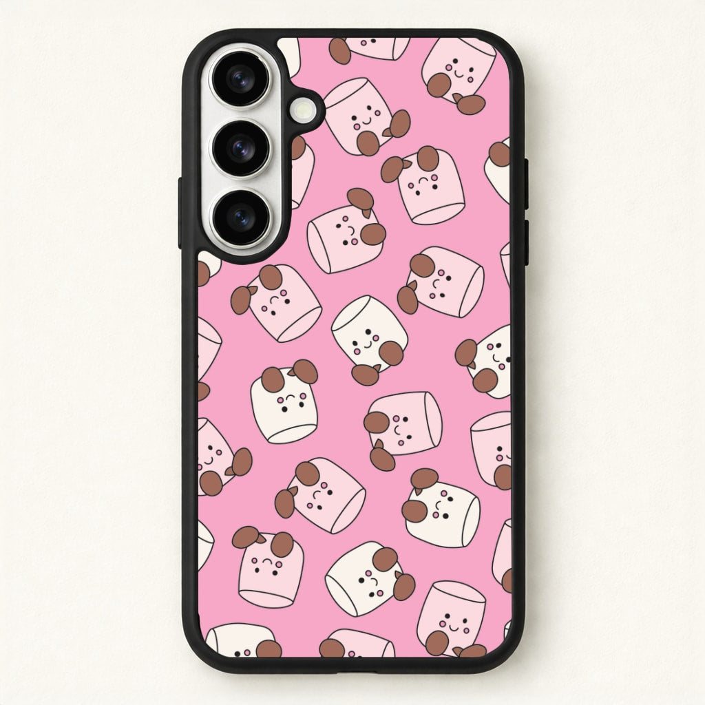 Marshmello - Plushy Phone Case for Galaxy S26 Plus