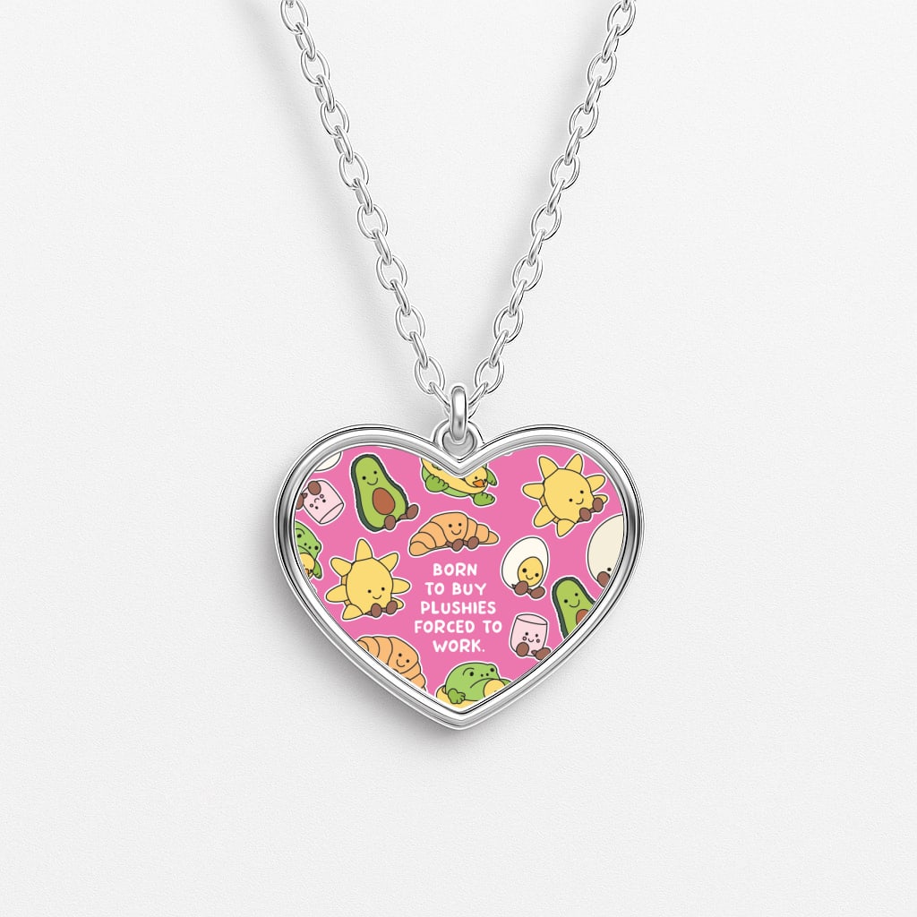 Born To Buy Plushy Necklace