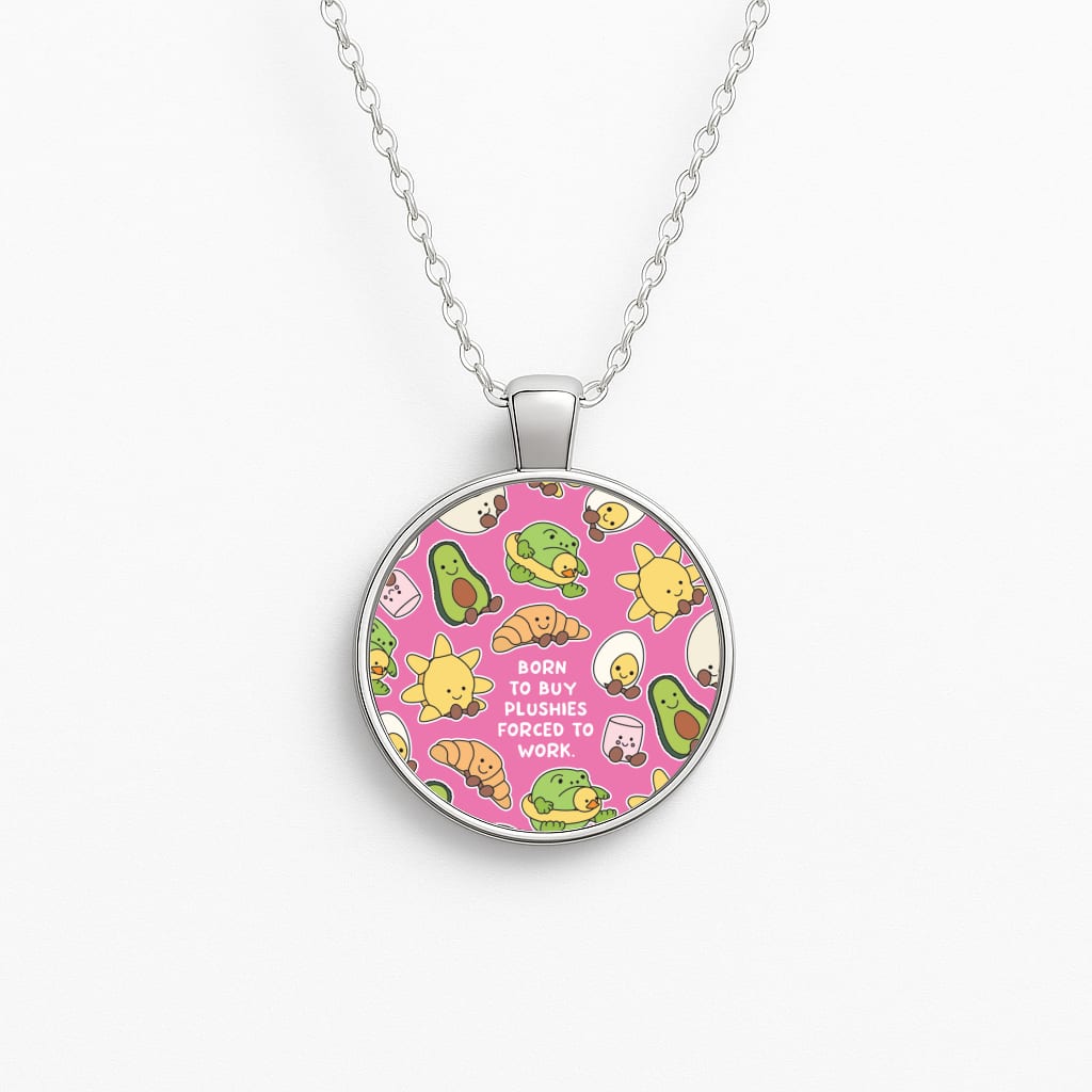 Born To Buy Plushy Necklace