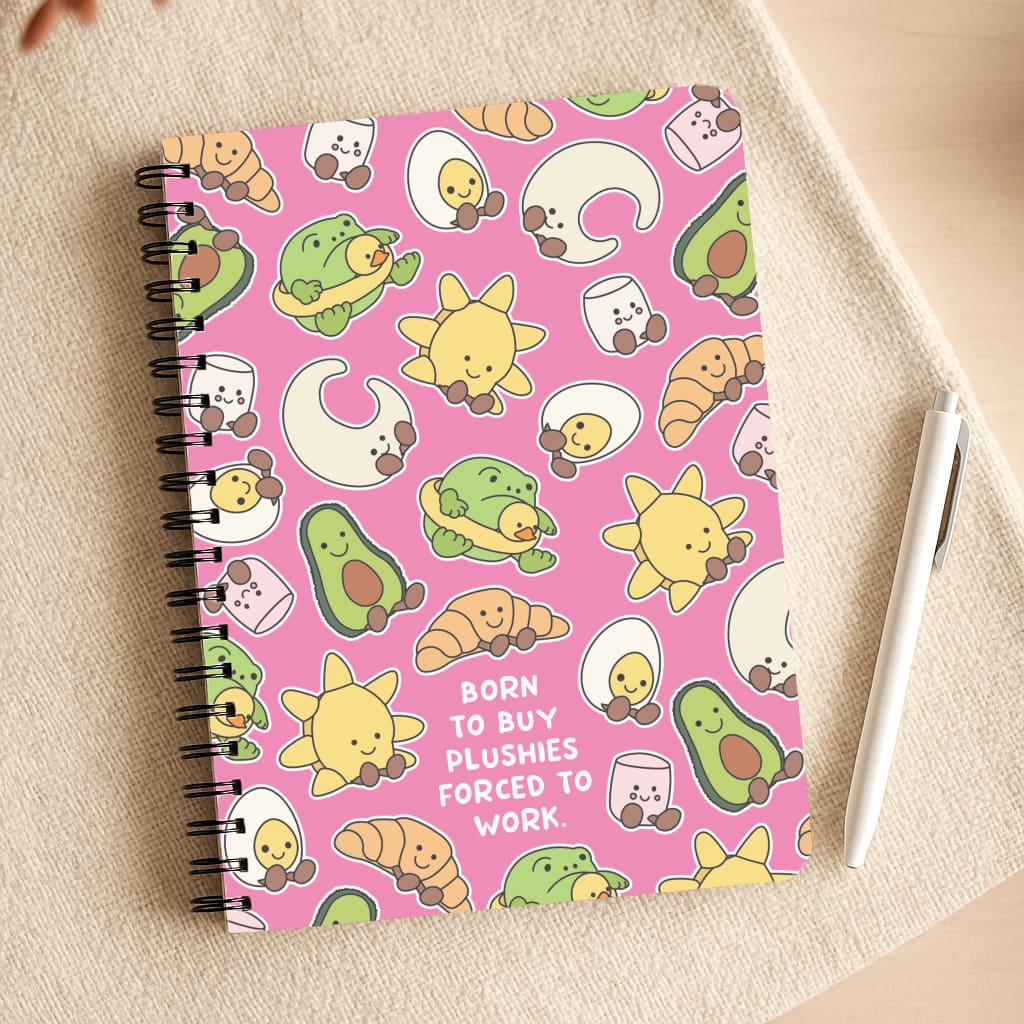 Born To Buy Plushy Notepad