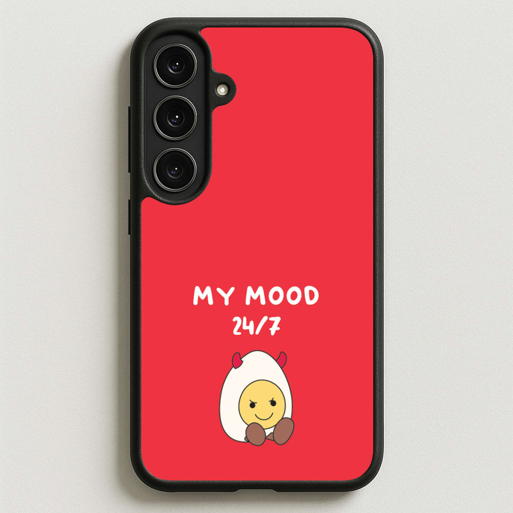 Devil Egg - Plushy Phone Case for Galaxy S25FE