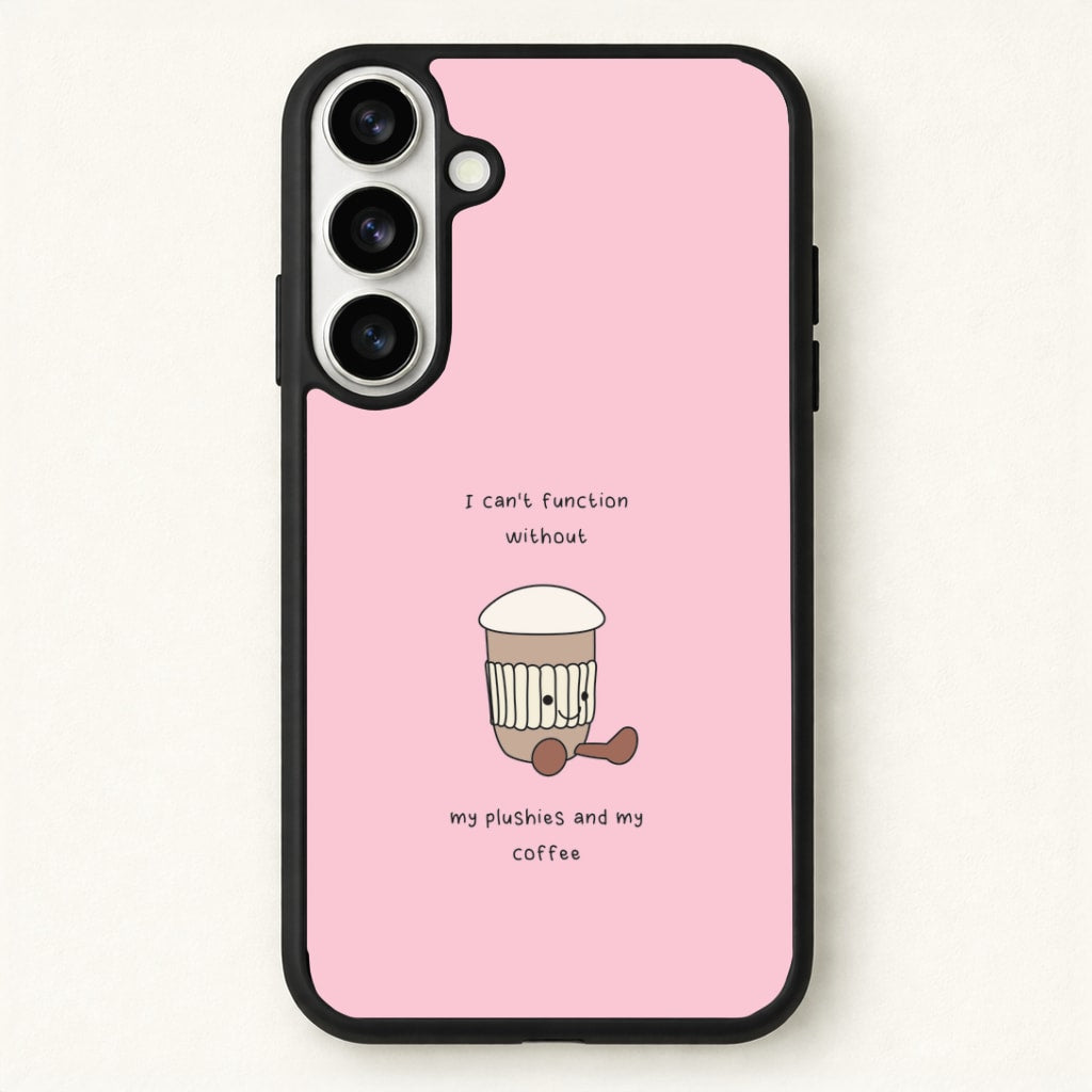 Coffee - Plushy Phone Case for Galaxy S26