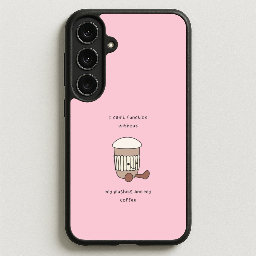 Coffee - Plushy Phone Case for Galaxy S25FE