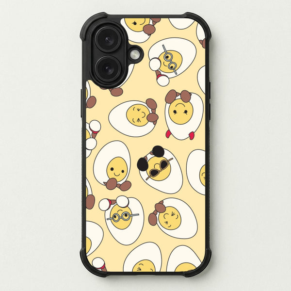 Egg Pattern - Plushy Phone Case — Bumper case