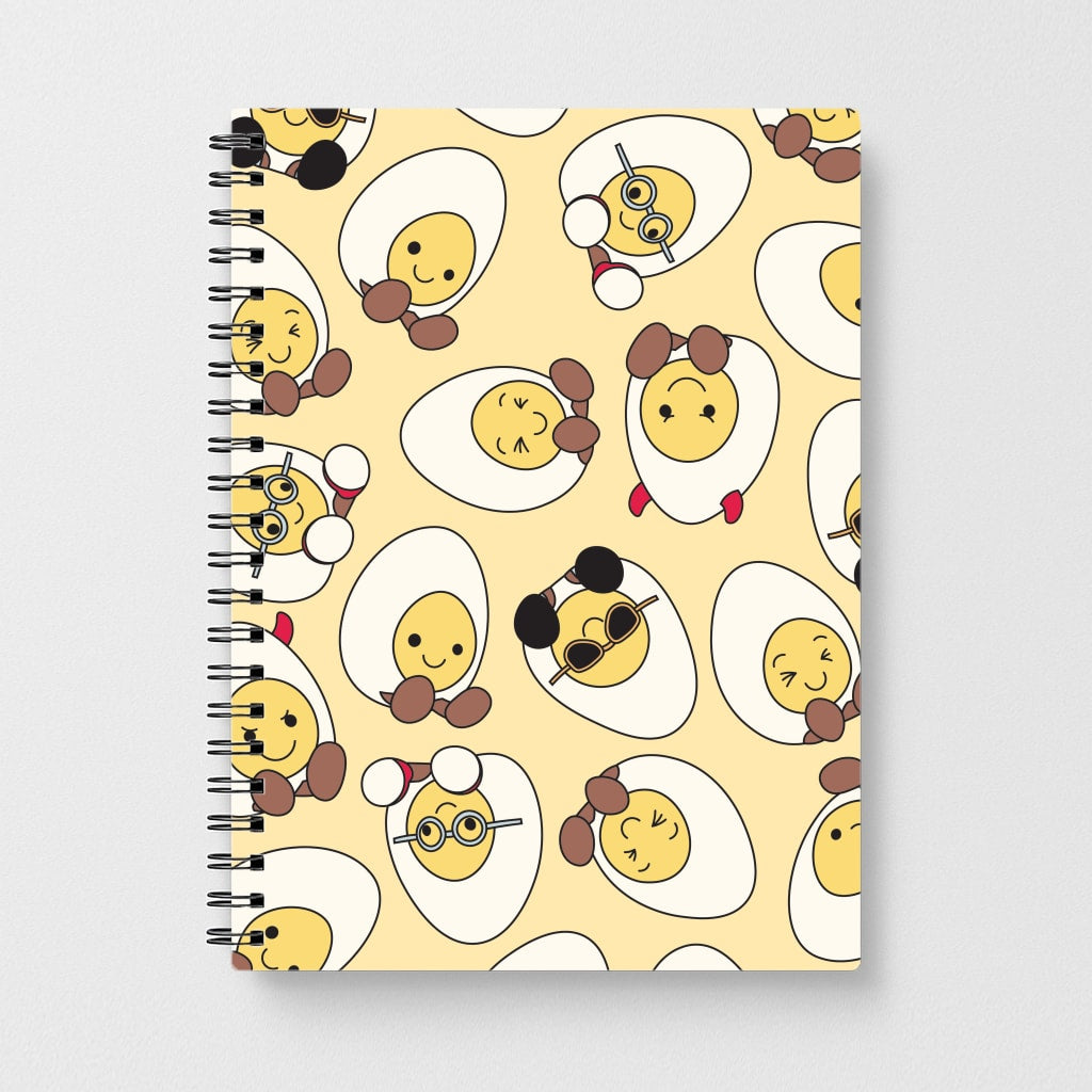 Egg Pattern - Plushy Notebook