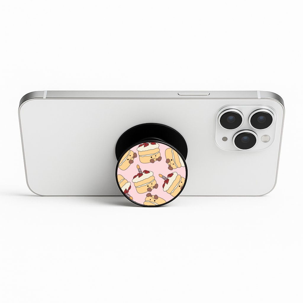 Cake Pattern - Plushy Phone Stand