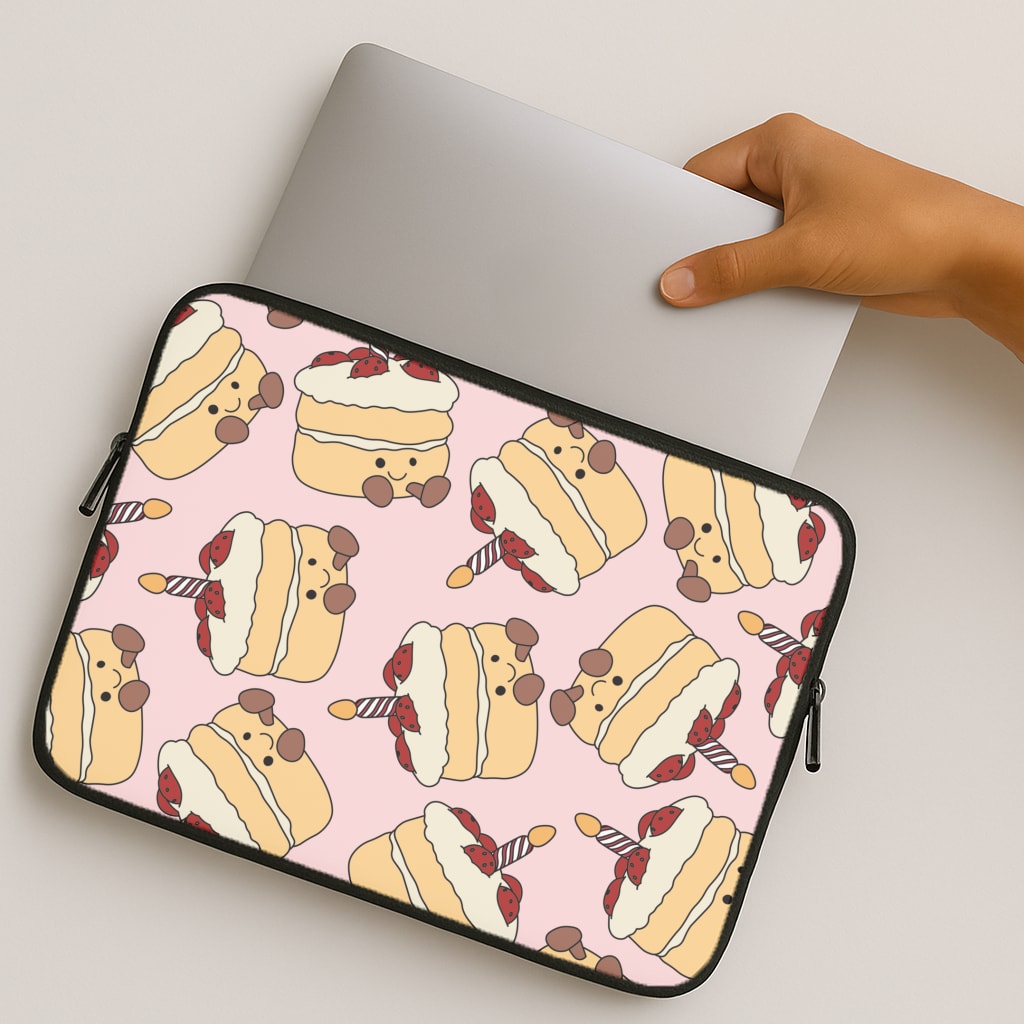 Cake Pattern - Plushy MacBook Case