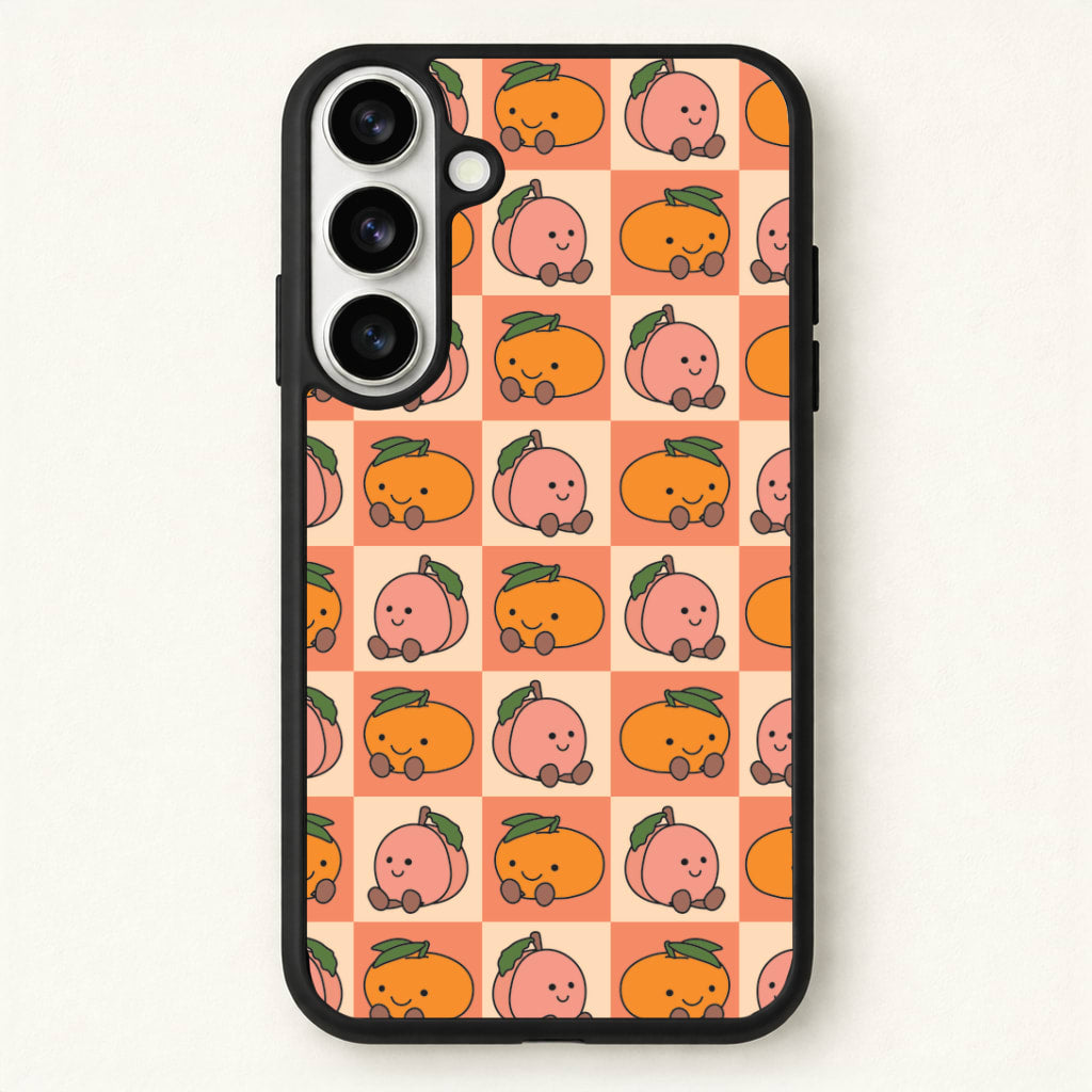 Oranges And Peaches - Plushy Phone Case for Galaxy S26 Plus