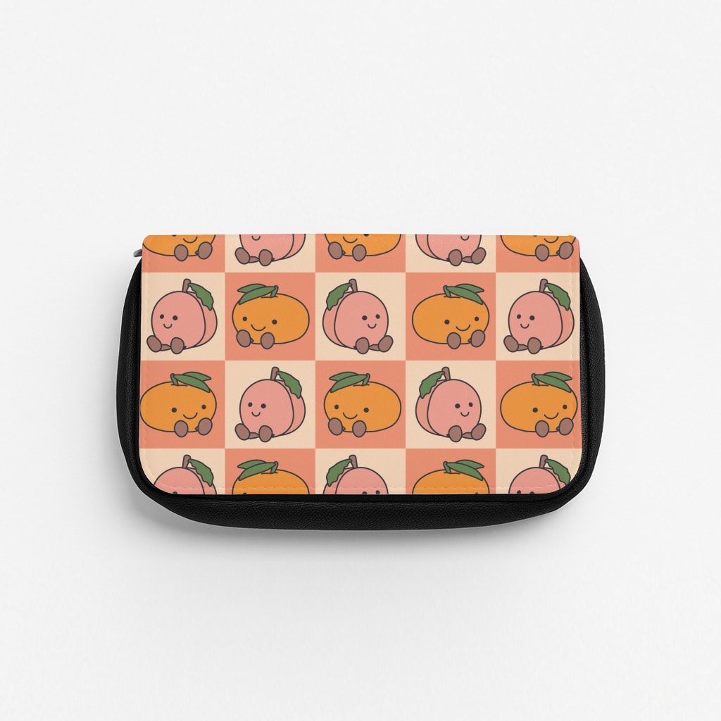 Oranges And Peaches - Plushy Pencil Case