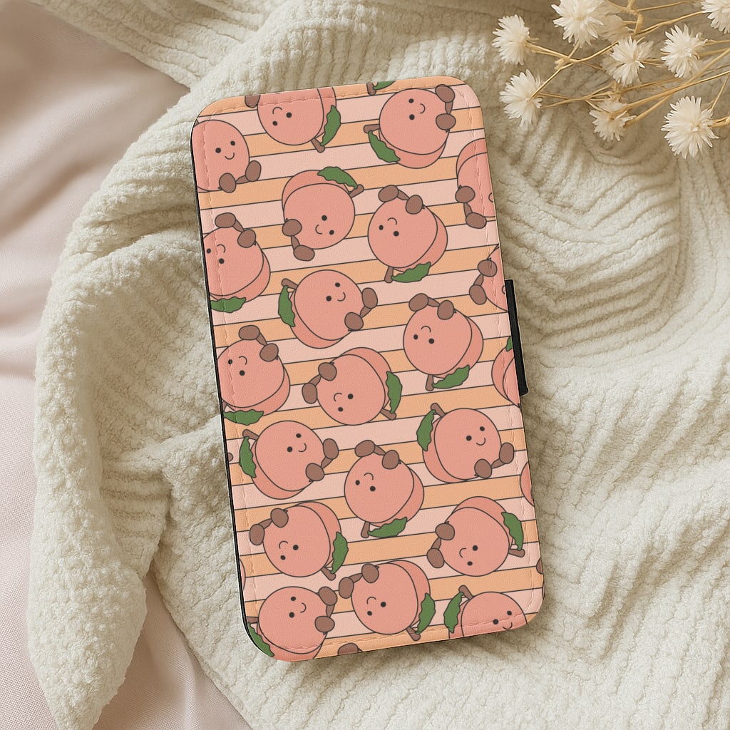 Feeling Peachy Wallet Phone Case