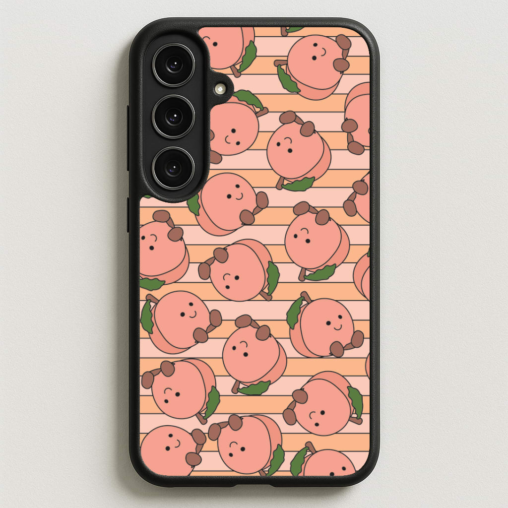 Feeling Peachy Phone Case for Galaxy S25FE