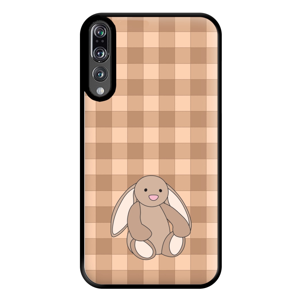 Bunny Checkered Pattern Phone Case for Huawei P20 Pro