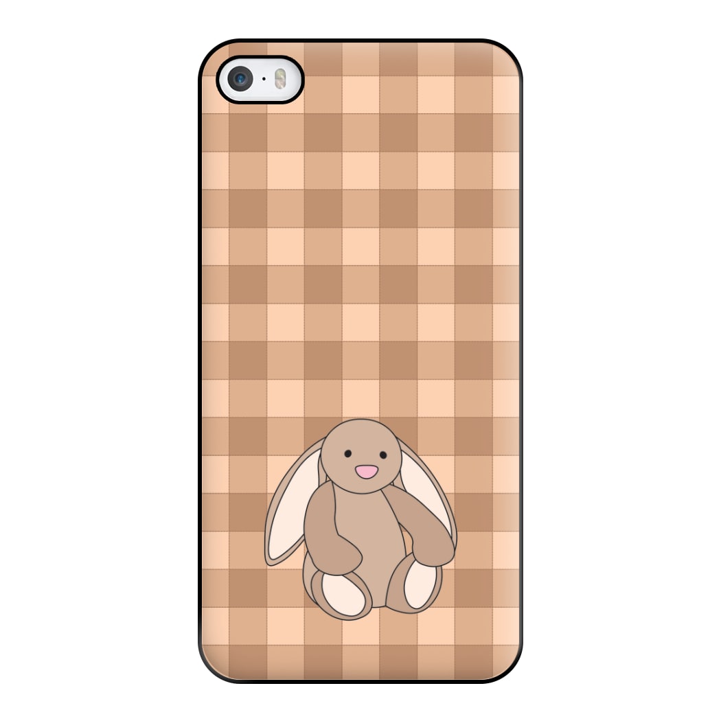 Bunny Checkered Pattern Phone Case for iPhone 5 / 5s / SE 2016