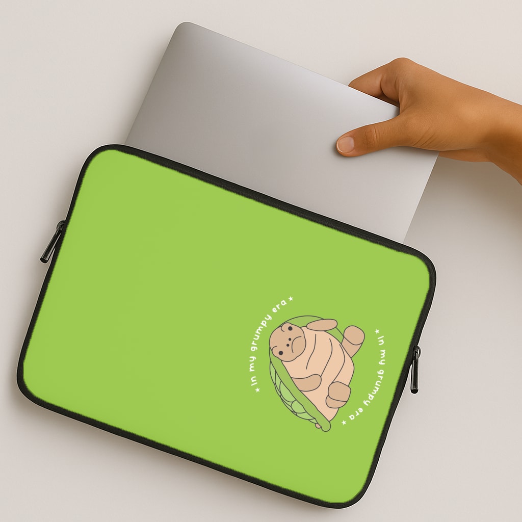 Grumpy Era Turtle MacBook Case