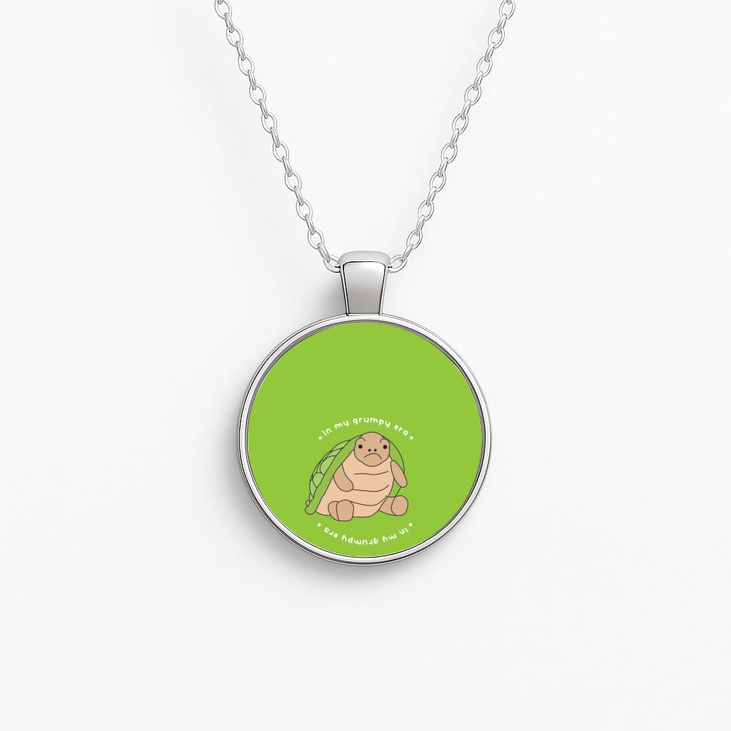 Grumpy Era Turtle Necklace