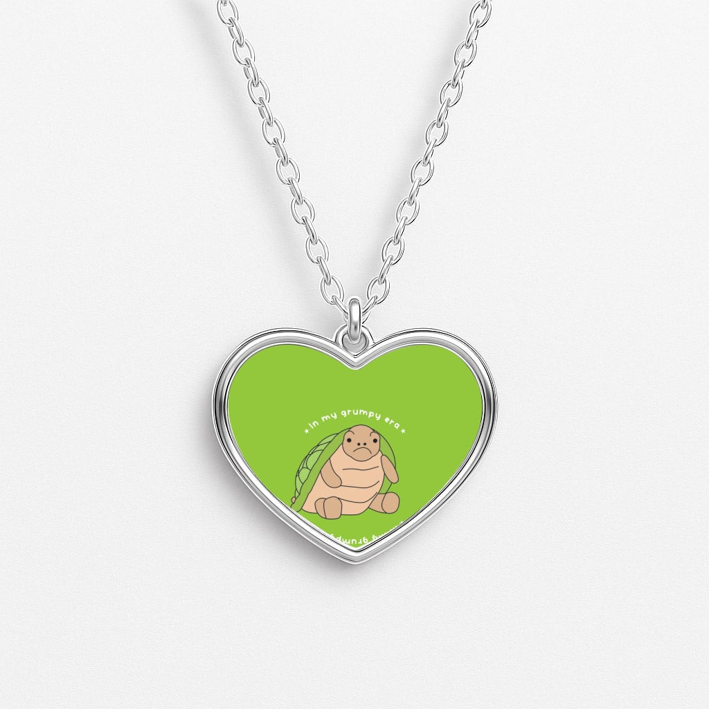 Grumpy Era Turtle Necklace