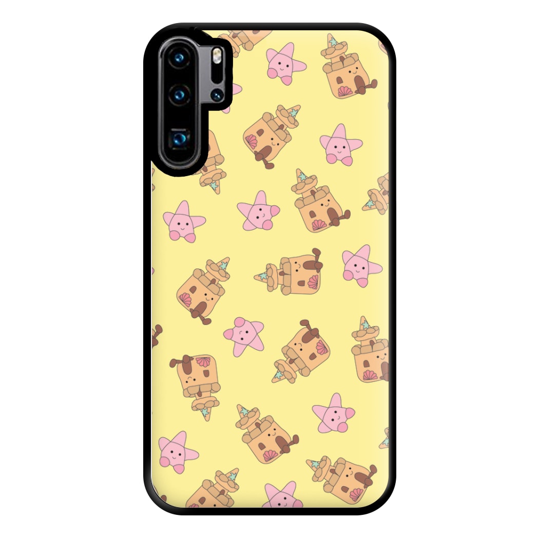 Sandcastles And Stars Pattern Phone Case for Huawei P30 Pro