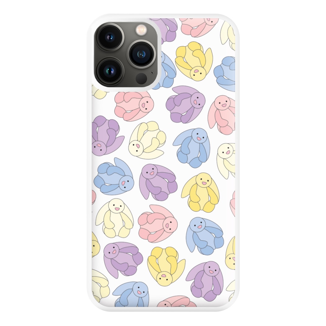 Pastel Bunnies Pattern Phone Case for iPhone 13 Pro Max
