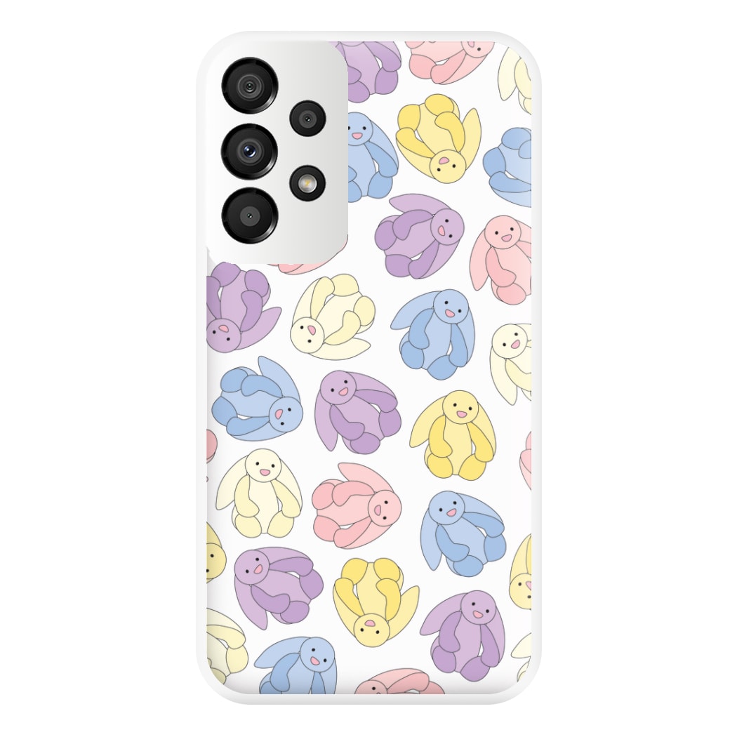 Pastel Bunnies Pattern Phone Case for Galaxy A33