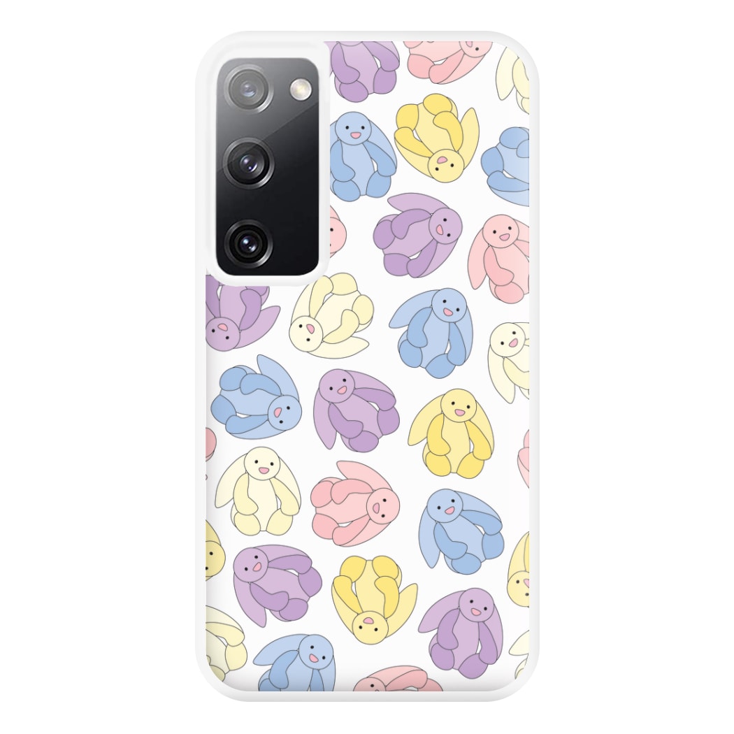 Pastel Bunnies Pattern Phone Case for Galaxy S20