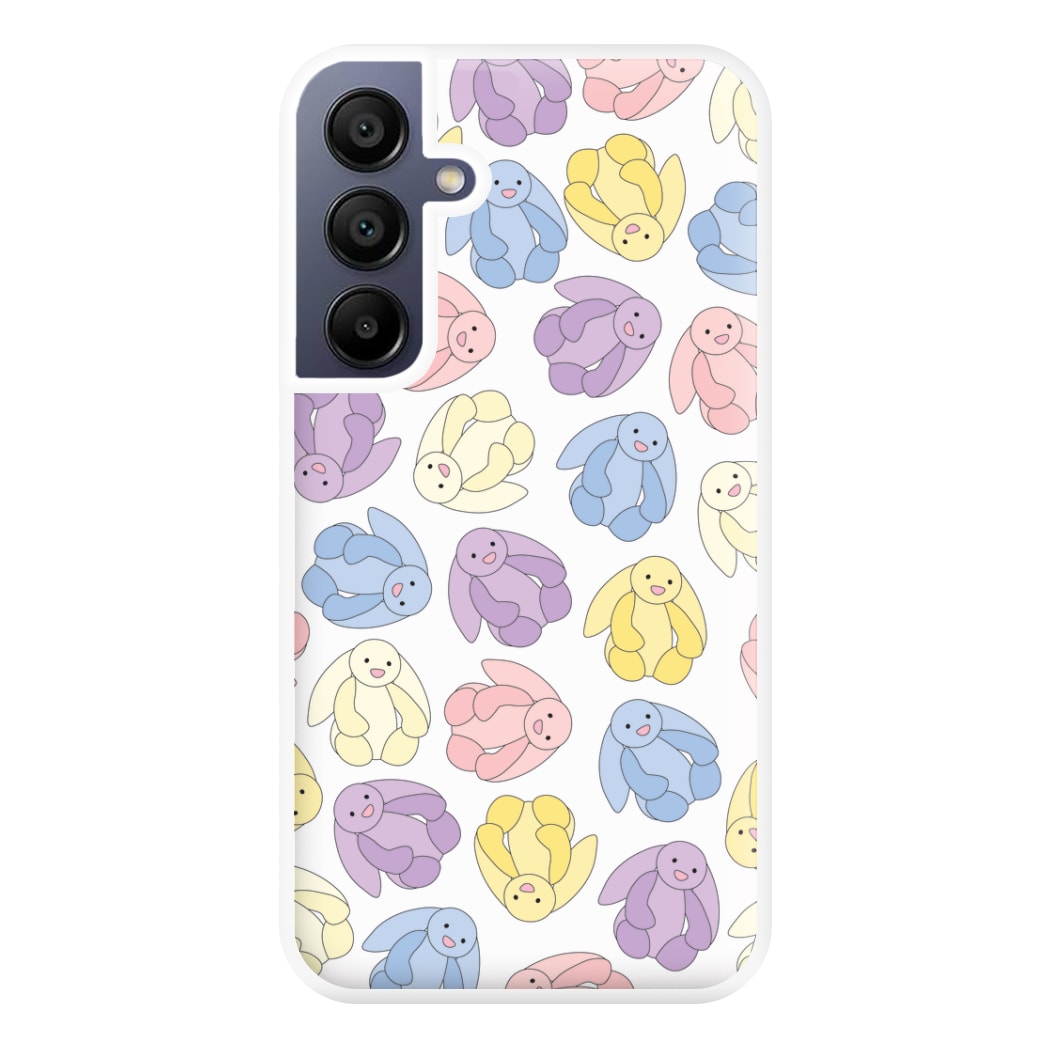 Pastel Bunnies Pattern Phone Case for Galaxy A16