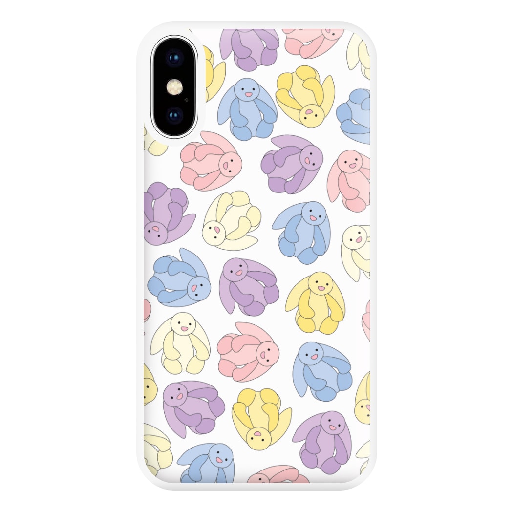 Pastel Bunnies Pattern Phone Case for iPhone XS Max