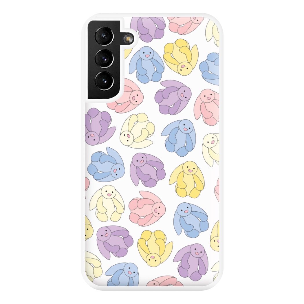 Pastel Bunnies Pattern Phone Case for Galaxy S21 Plus