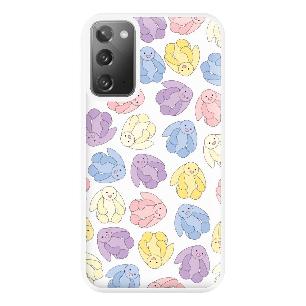 Pastel Bunnies Pattern Phone Case for Galaxy Note 20 Ultra