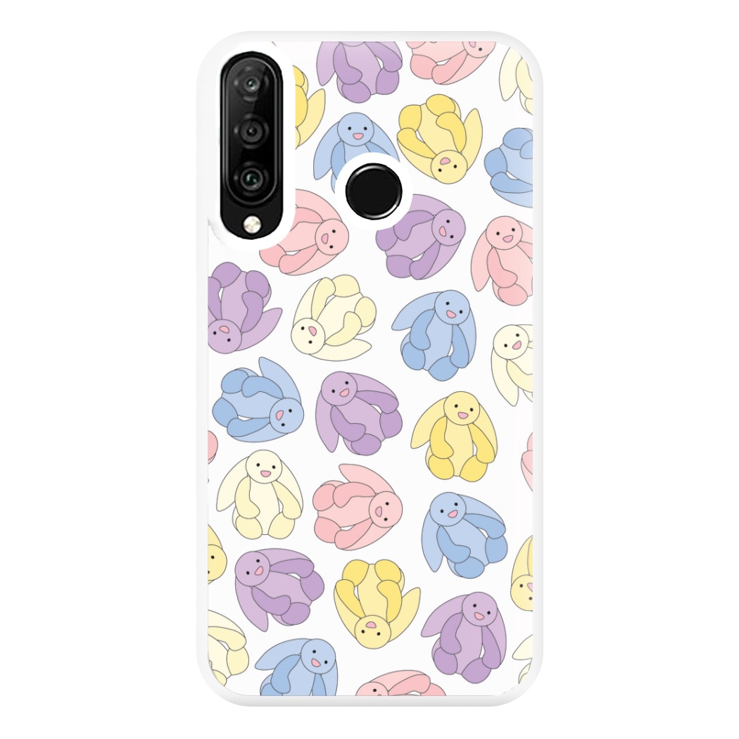 Pastel Bunnies Pattern Phone Case for Huawei P30 Lite