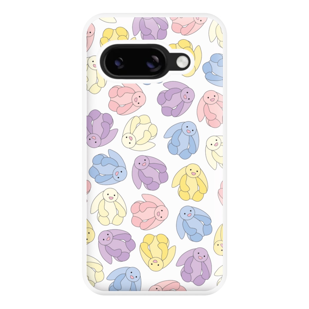 Pastel Bunnies Pattern Phone Case for Google Pixel 8a