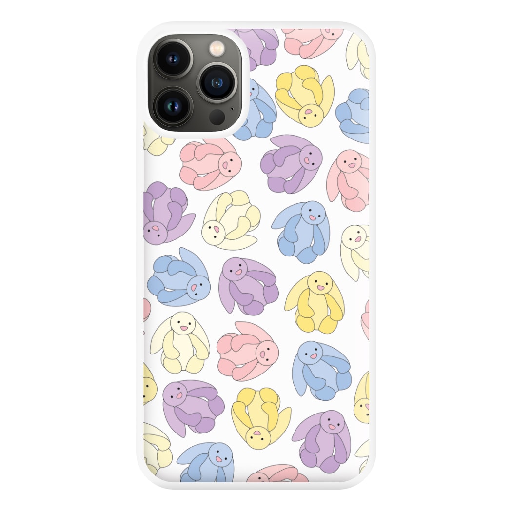 Pastel Bunnies Pattern Phone Case for iPhone 13
