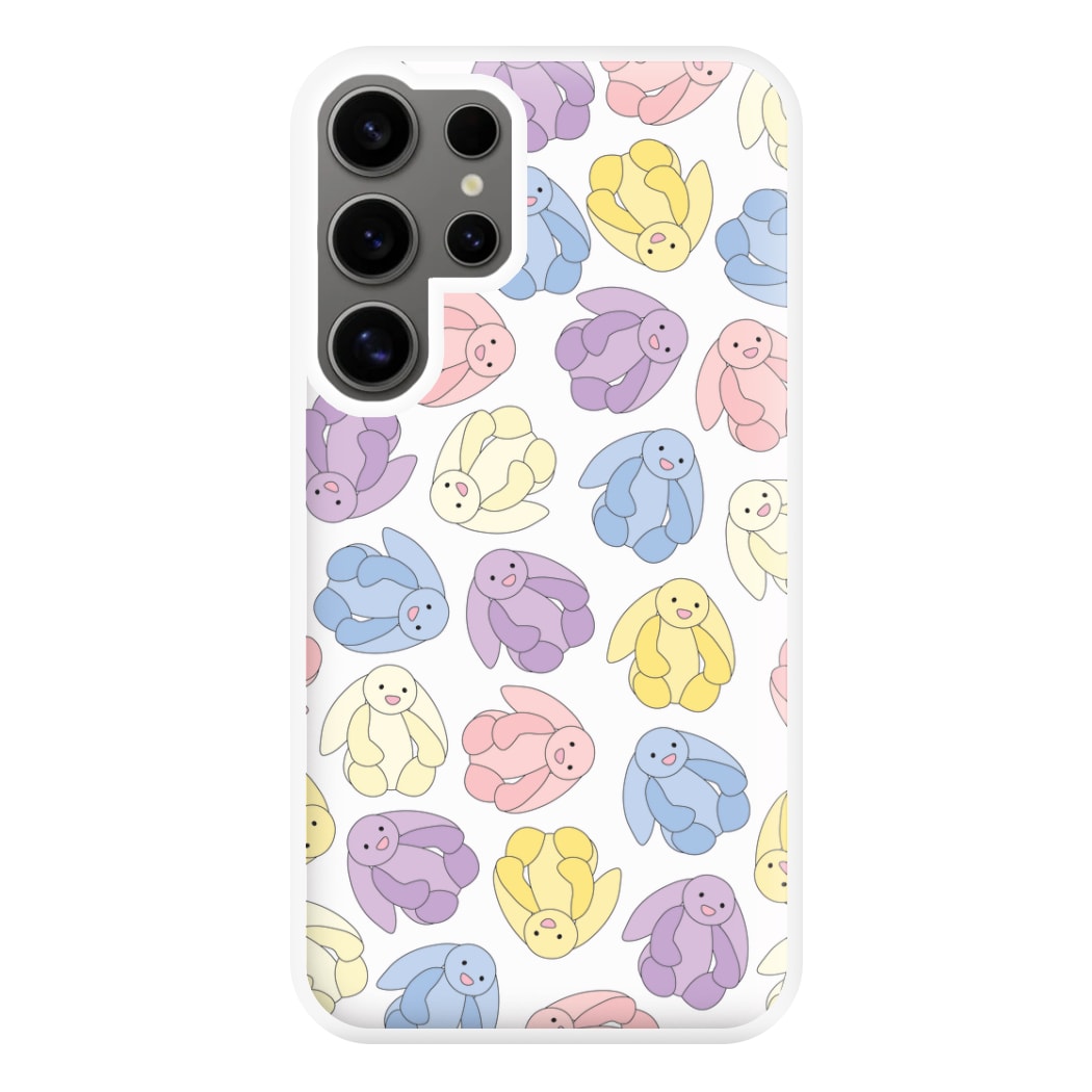 Pastel Bunnies Pattern Phone Case for Galaxy S24 Ultra
