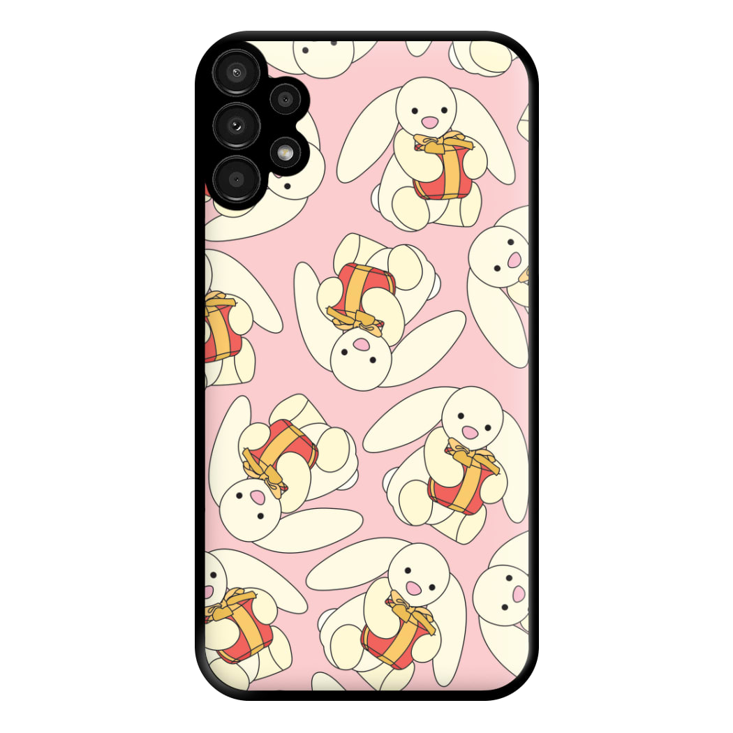 Bunny Present Pattern Phone Case for Galaxy A13