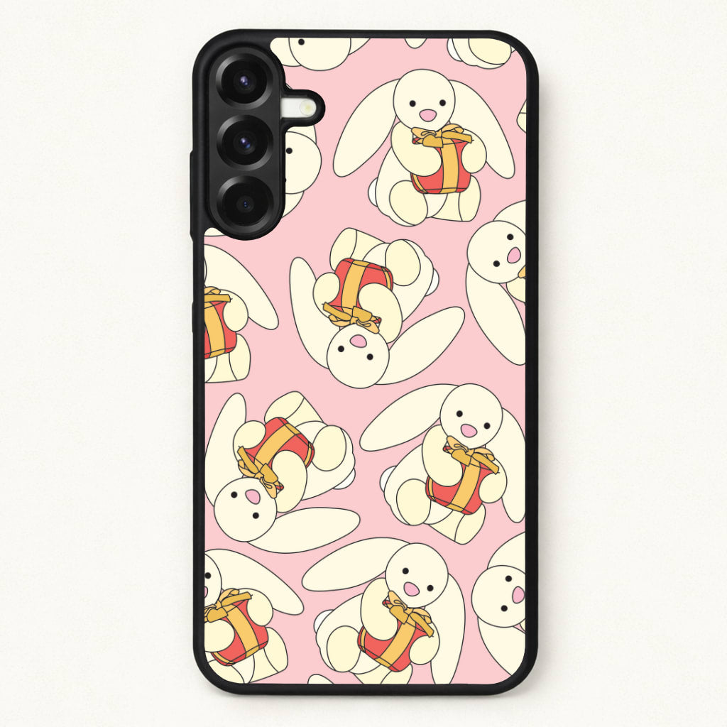 Bunny Present Pattern Phone Case for Galaxy A37