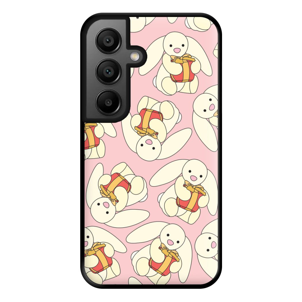 Bunny Present Pattern Phone Case for Galaxy A56