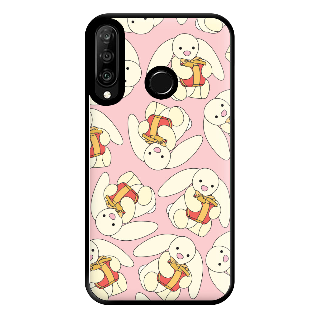 Bunny Present Pattern Phone Case for Huawei P30 Lite