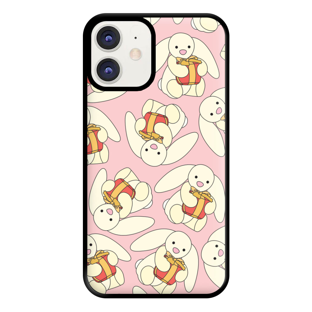 Bunny Present Pattern Phone Case for iPhone 11