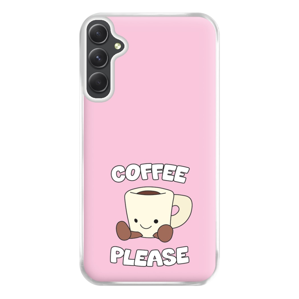 Coffee Please Mug Phone Case for Galaxy A54