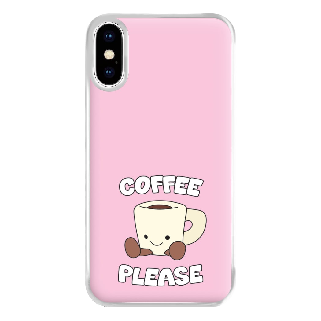 Coffee Please Mug Phone Case for iPhone XS Max