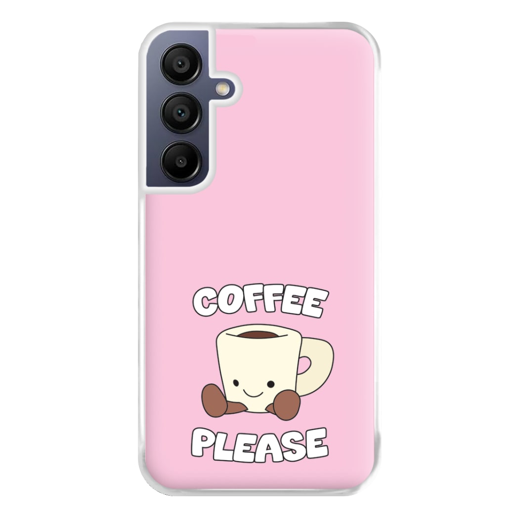 Coffee Please Mug Phone Case for Galaxy A16