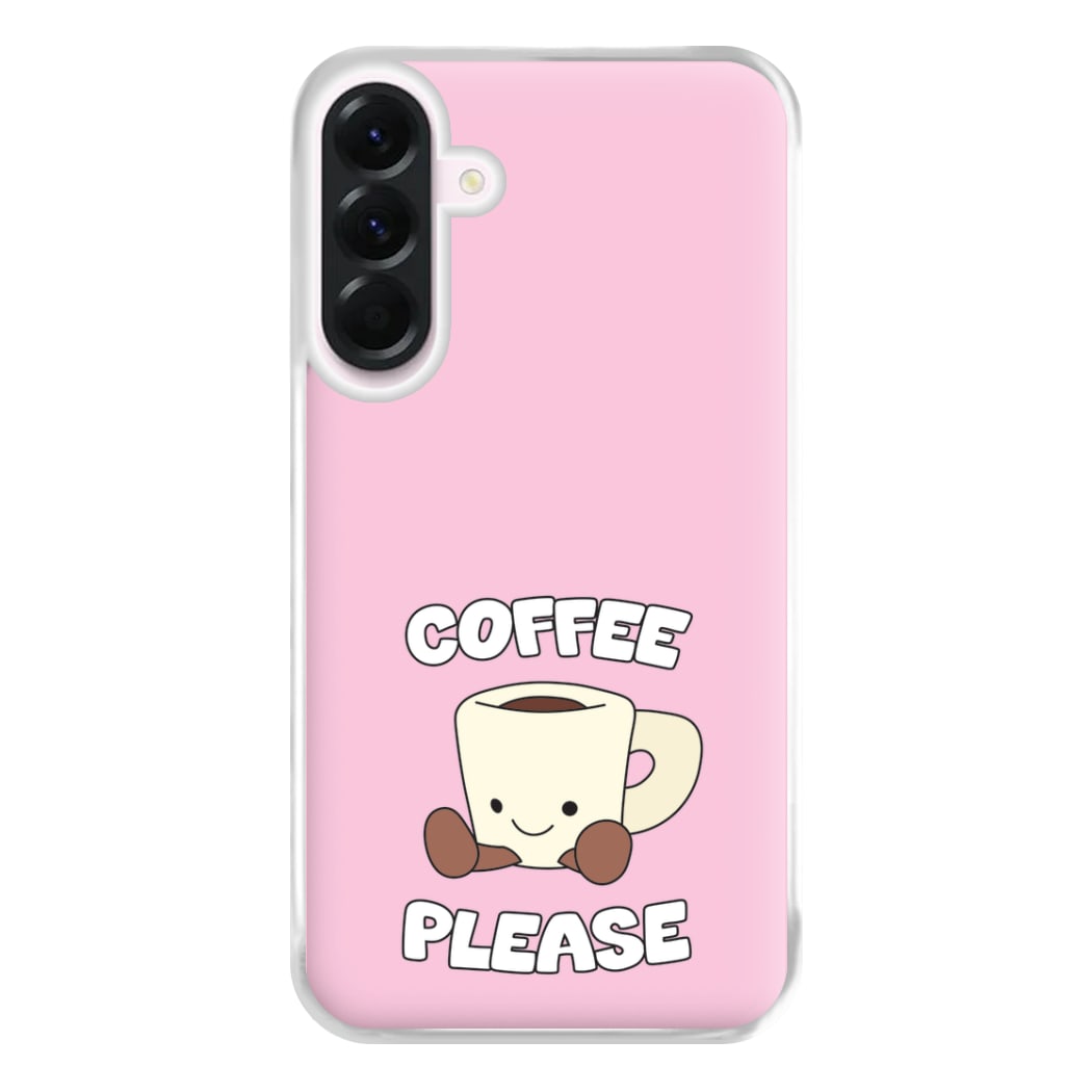 Coffee Please Mug Phone Case for Galaxy A36